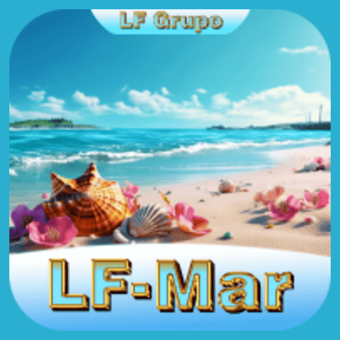 Imagem promocional da LFMAR mostrando a plataforma e suas vantagens